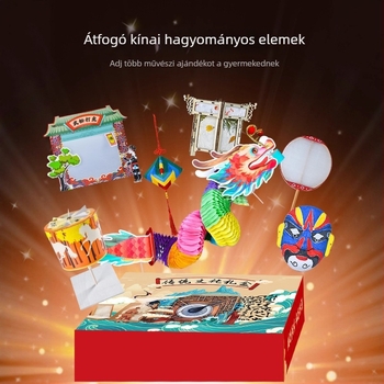 Tudományos DIY Készlet: Négy Nagy Találmány témájú — Fa oktató játék 7–14 éveseknek, készlet, kód 666, OEM logó