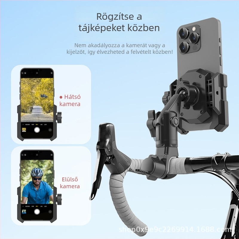 Kerékpártelefon-tartó – ABS anyag, általános stílus, testreszabható