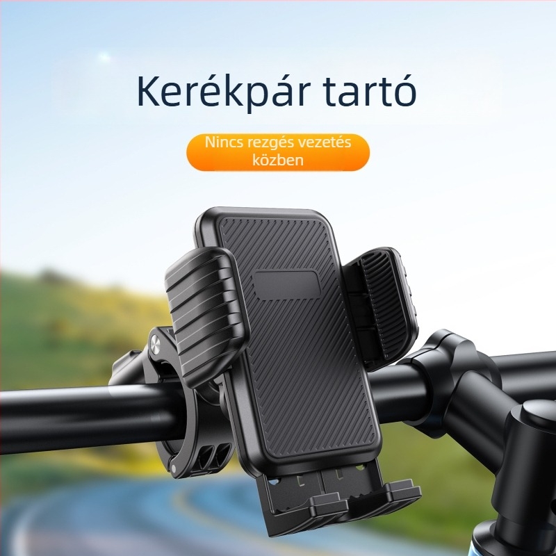 Oicar elektromos jármű telefon-tartó rezgéscsillapító navigációs tartóval kerékpárhoz és motorkerékpárhoz – műanyag kivitel