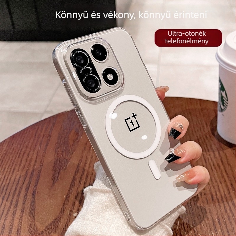 OnePlus 15 tok mágneses töltéssel, ütésálló, leesés elleni védelem, hőelvezetés, PC anyag