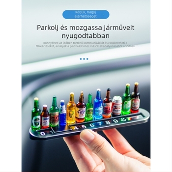 Parkolójel – DIY autóparkolási tábla, fémszerkezet, Márka Yannina; Anyag: Fém; Eredet: Kína; Modell: Tekintse meg a részleteket