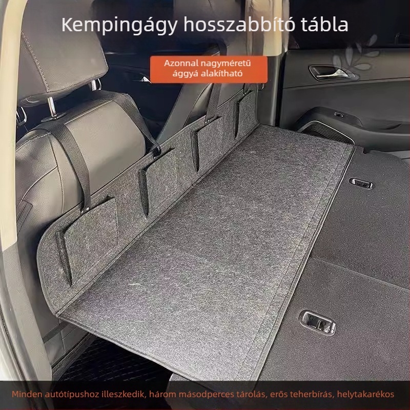 SUV hátsó üléséhez kiterjeszthető ágy – utazó alvómatrac a hátsó ülésekhez, egy vagy két személy számára