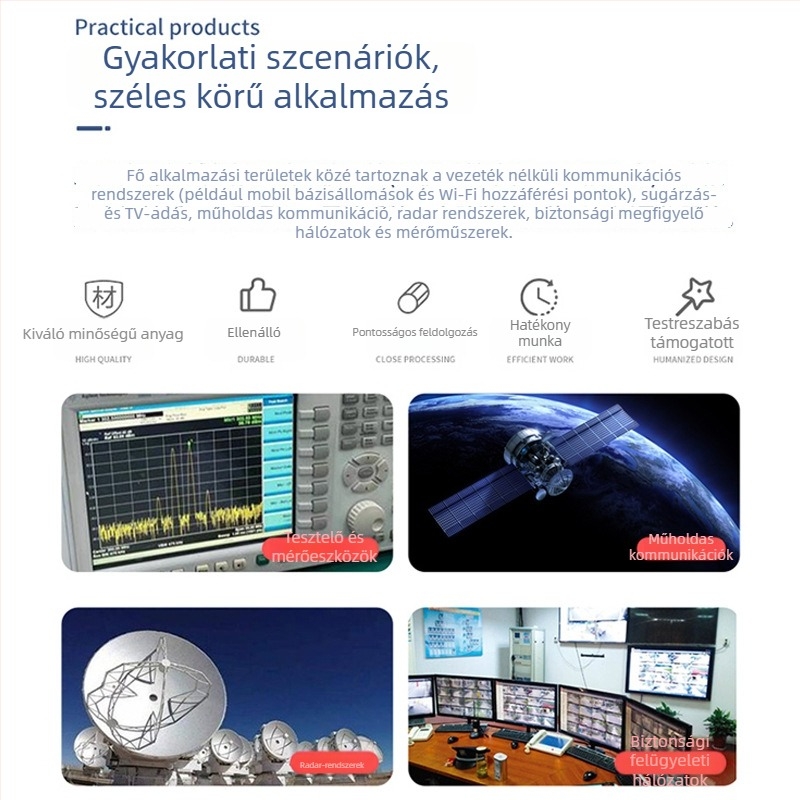 Koaxiális RF csatlakozó adapter: BNC–TNC, TNC-J–BNC-K, férfi a nőhöz