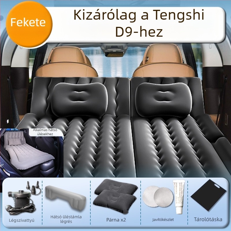 Denza D9 Felfújható autós matrac – légágy a hátsó ülésekhez, a csomagtartóhoz és a harmadik üléssornak