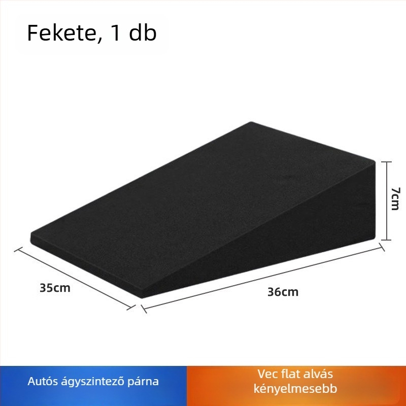 Autó hátsó ülésének sík párnája — univerzális illeszkedés, nem felfújható, súly 300 g, maximális terhelés 500, logó nyomtatás elérhető