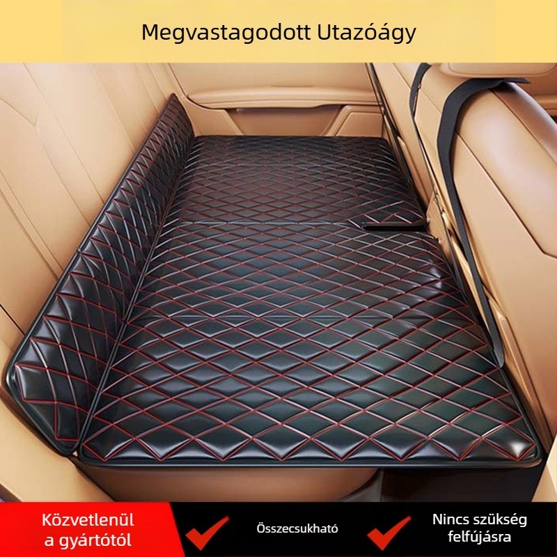 Three joys Összecsukható autós alvómatrac, Nincs szükség felfújásra, Általános autómodellekhez, Ideális utazásokhoz és kempingezéshez