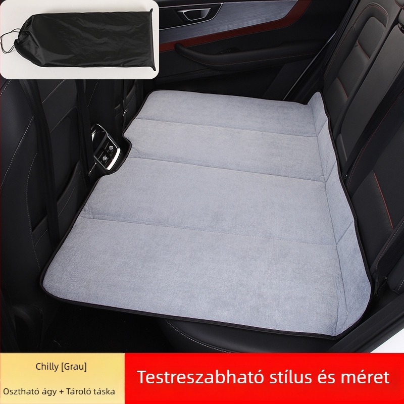 Three joys Összecsukható autós alvómatrac, Nincs szükség felfújásra, Általános autómodellekhez, Ideális utazásokhoz és kempingezéshez