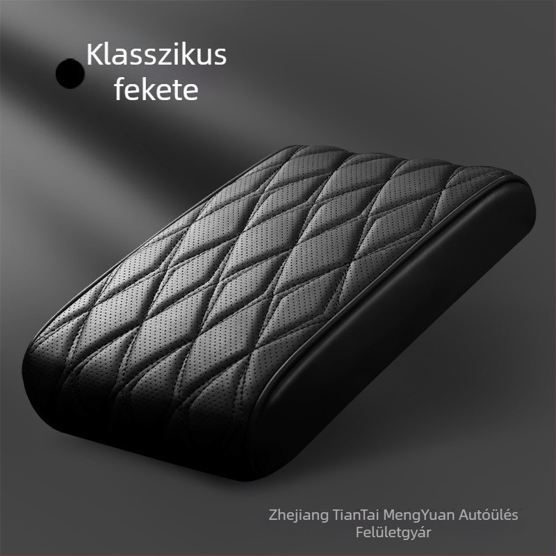 Autó középső kartámasz párna, bőr, modell fsxd01, univerzális kompatibilitás, súly 0,5 kg