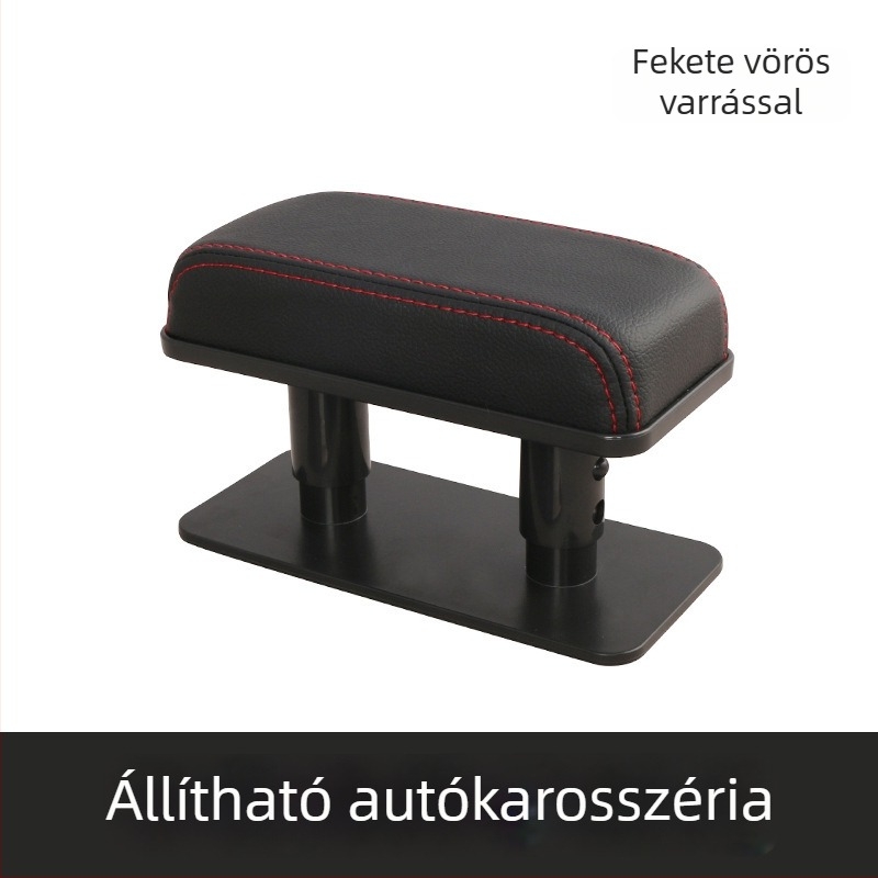 Bal oldali bőr autókarfa párna (Univerzális, Modell 6913, Súly 0,2 kg, Szerelési támogatás)