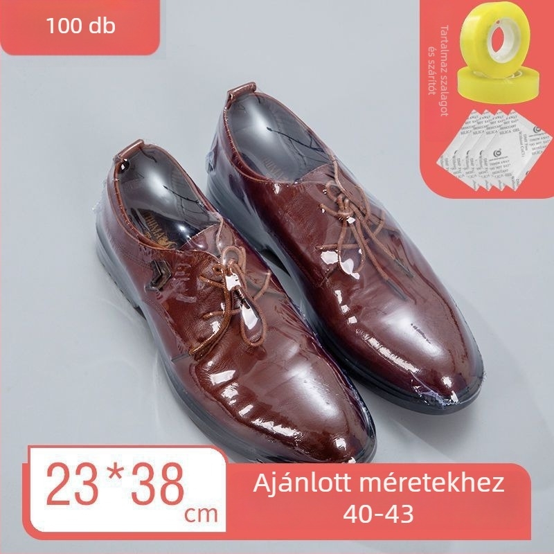Műanyag cipő tároló táska, porálló, termékkód B3y6c2rt, kínai trend stílus