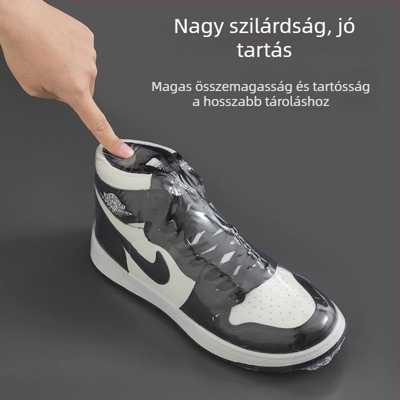 Műanyag cipő tároló táska, porálló, termékkód B3y6c2rt, kínai trend stílus