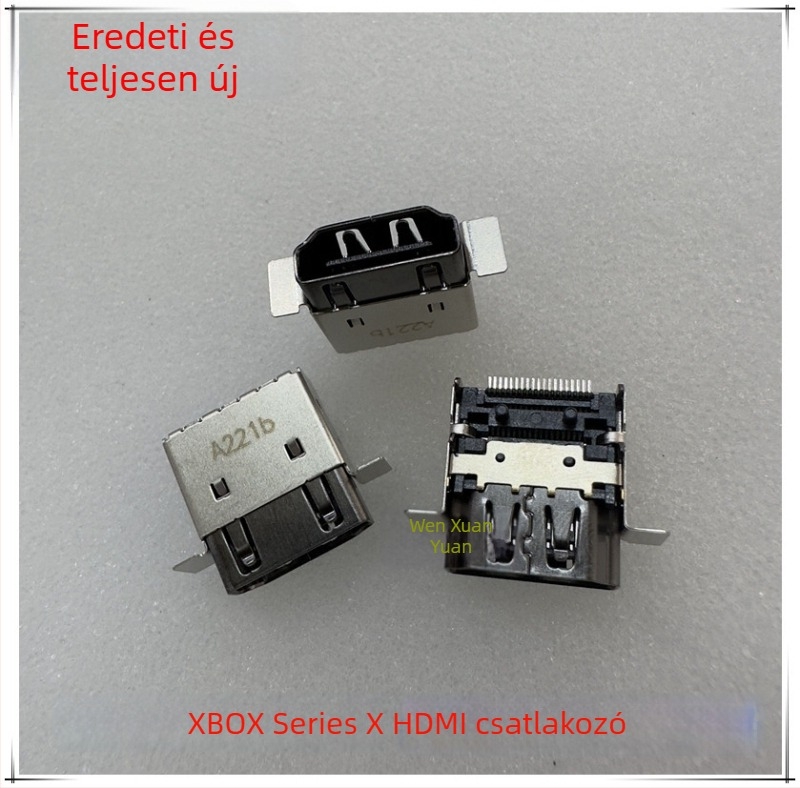 HDMI 2.1 csatlakozó Xbox Series S/X-hez – javítási alkatrész, forrasztott csatlakozás