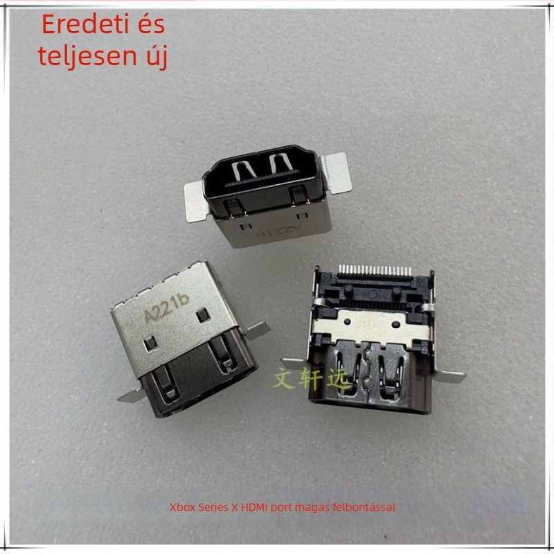 HDMI 2.1 csatlakozó Xbox Series S/X-hez – javítási alkatrész, forrasztott csatlakozás
