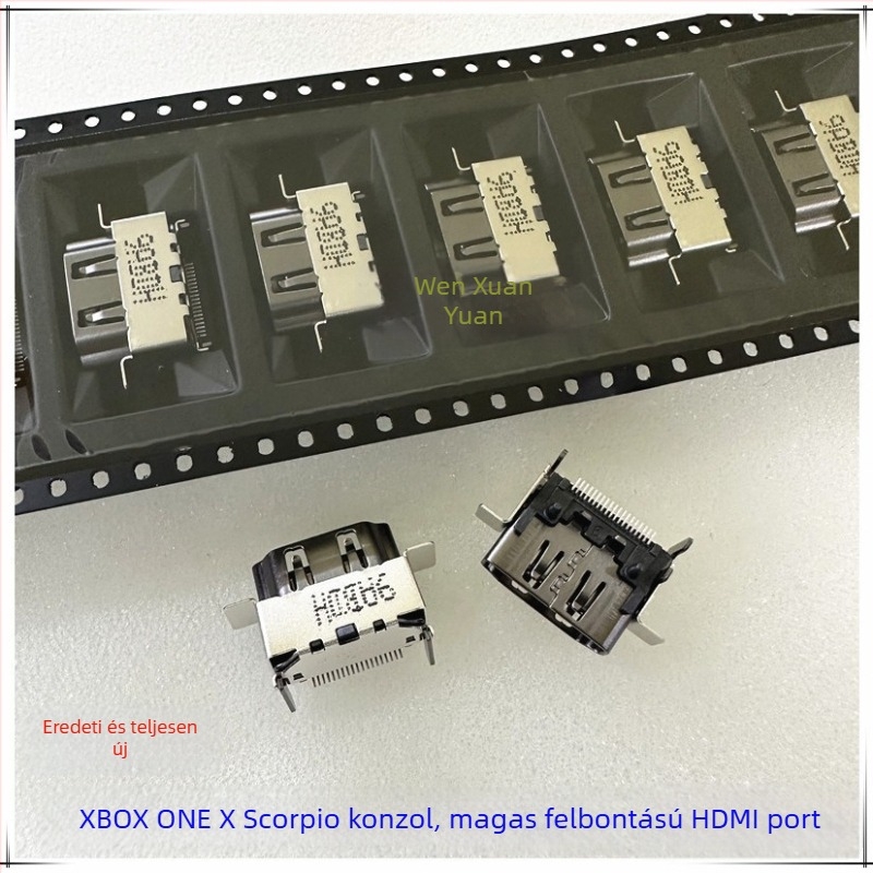 HDMI 2.1 csatlakozó Xbox Series S/X-hez – javítási alkatrész, forrasztott csatlakozás
