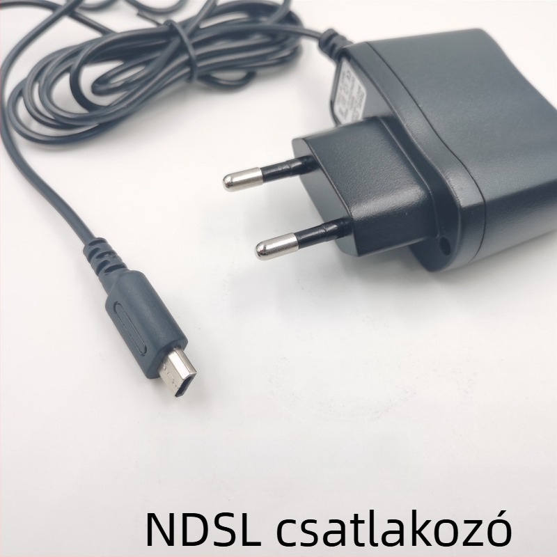 SP/NDSL/3DS töltő kábelrel, 110-240V bemenet, ABS ház, Shenzhenben gyártva