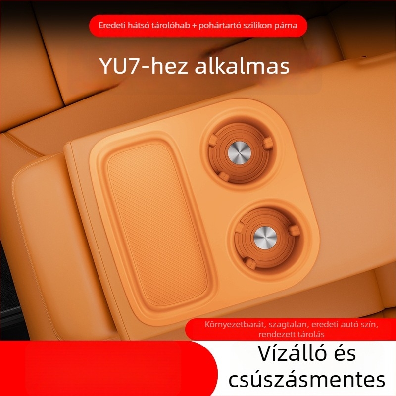 Cow Butler Szilikon pohárfogó alátét 25 Xiaomi Yu7 modellhez — személyre szabás elérhető