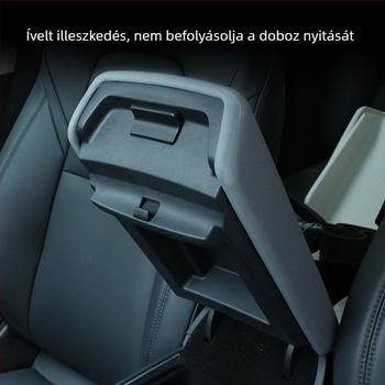 Tesla Model 3/Y kartámaszfedél – TPE belső központi konzolfedél, testreszabható