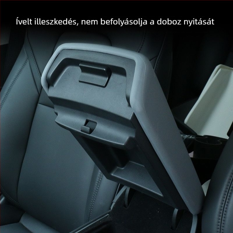 Tesla Model 3/Y kartámaszfedél – TPE belső központi konzolfedél, testreszabható