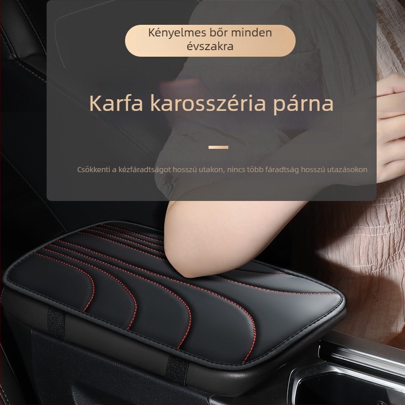 Bőr autós kartámasz párna – kartámasz huzat, Army Birthday márka, kompatibil különböző modellekkel