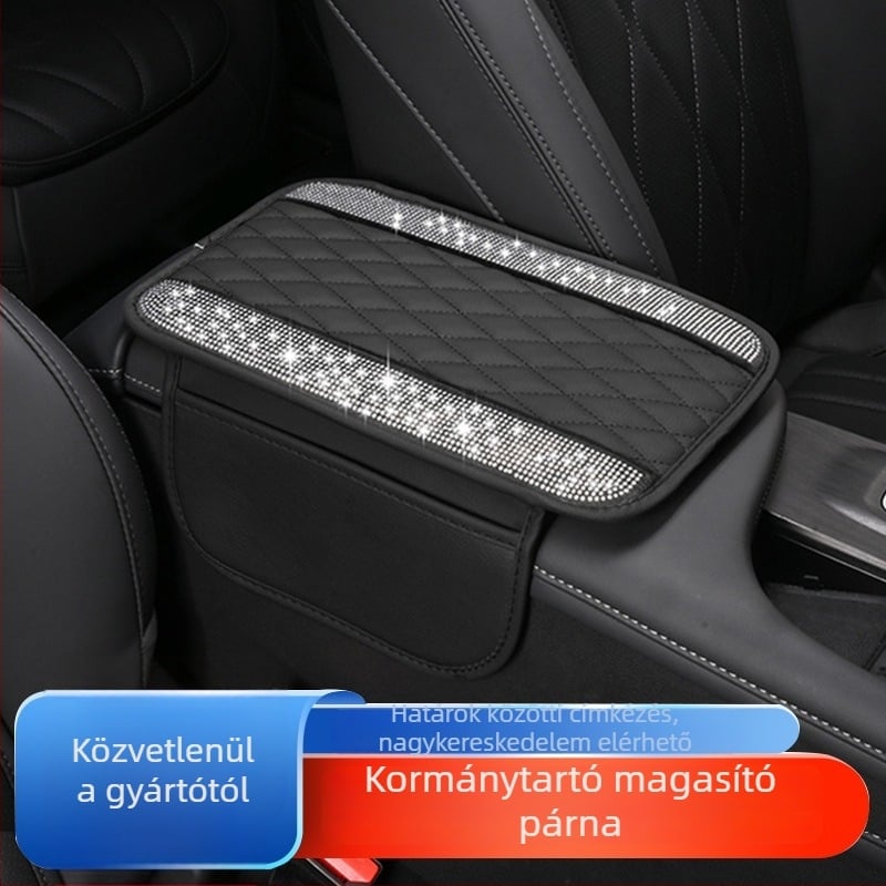 Bőr univerzális könyöktámaszvédő borítás, testreszabható