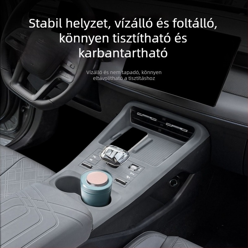 Szilikon központi konzol padok, testreszabhatóak, anyag: szilikon, kompatibilis BYD Qin Plus-szal