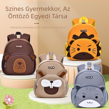 Sesame Baby óvodai hátizsák, mintás rajzfilm, könnyű diving anyag, nylon bélés, uniszex