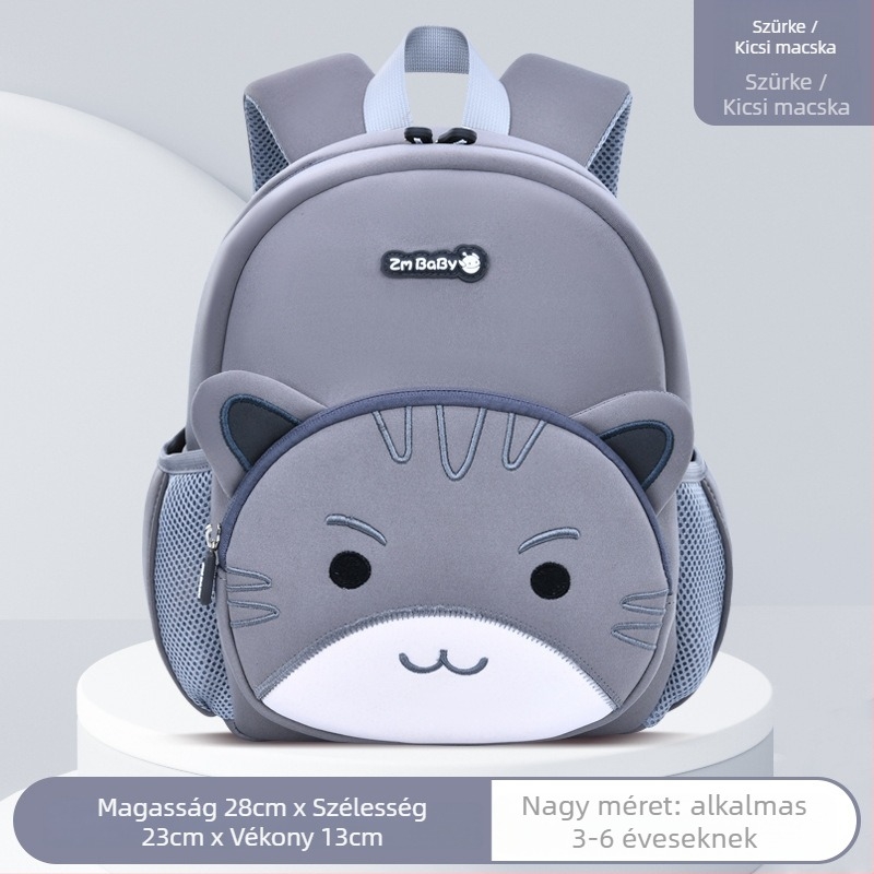 Sesame Baby óvodai hátizsák, mintás rajzfilm, könnyű diving anyag, nylon bélés, uniszex