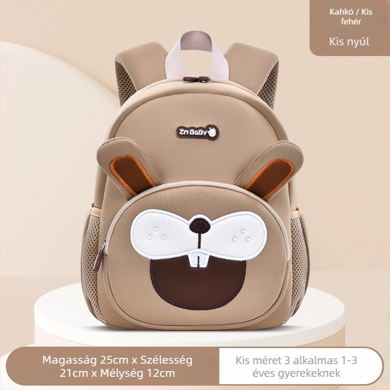Sesame Baby óvodai hátizsák, mintás rajzfilm, könnyű diving anyag, nylon bélés, uniszex