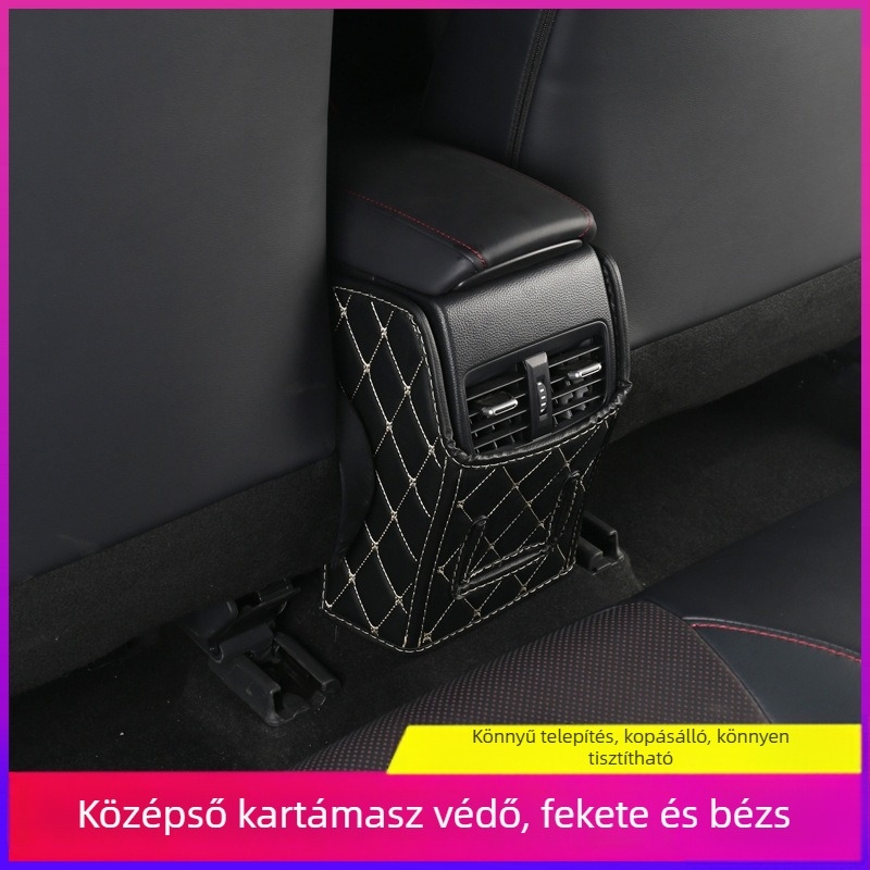 Bőr ülésvédő és hátsó védőpárnák a Toyota Corolla Crosshoz, kompatibilis 26 modellhez, testre szabható
