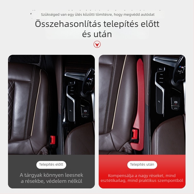 Ülés közötti rés kitöltő szalag - műanyag, vízálló, nyomásálló