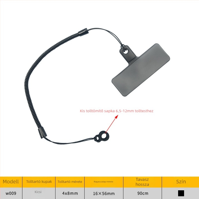 Anti-lost patch iPadhez – Stylus kiegészítő, kompatibilis minden típusú telefon tokhoz és tablet tokhoz, márka Qiongyu dolphin, 2024-es megjelenés.