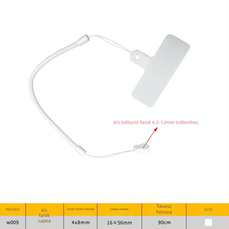 Anti-lost patch iPadhez – Stylus kiegészítő, kompatibilis minden típusú telefon tokhoz és tablet tokhoz, márka Qiongyu dolphin, 2024-es megjelenés.