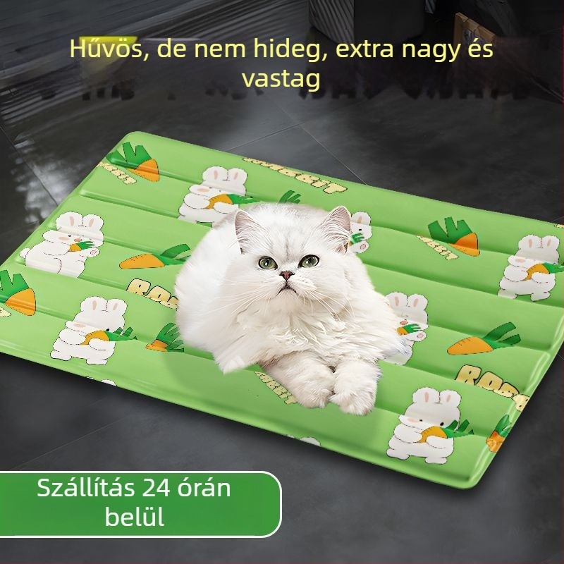 Hűtő matrac háziállatoknak – kutyáknak és macskáknak, alvómatrac és padlóra helyezhető párna