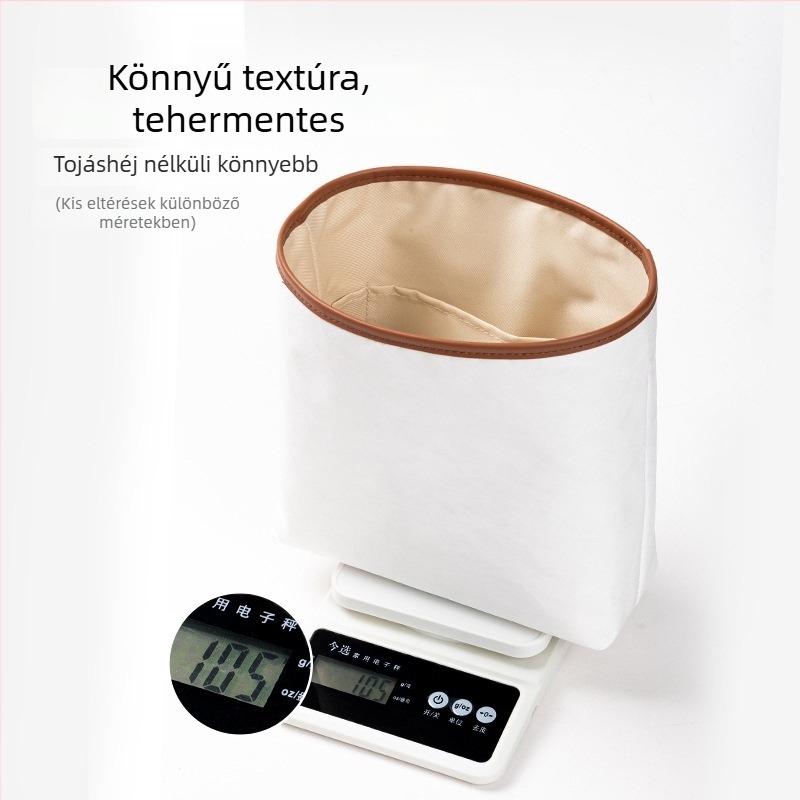 Dupont papír Longxiang belső tok hátizsákhoz — vízálló, kubus alakú sminktáska cipzárral és elválasztóval