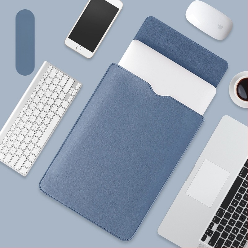 Xrt PU bőr belső laptop-táska 16 hüvelykes laptophoz, vízálló és kopásálló, könnyű, egérpadként és tabletatáskaként is használható