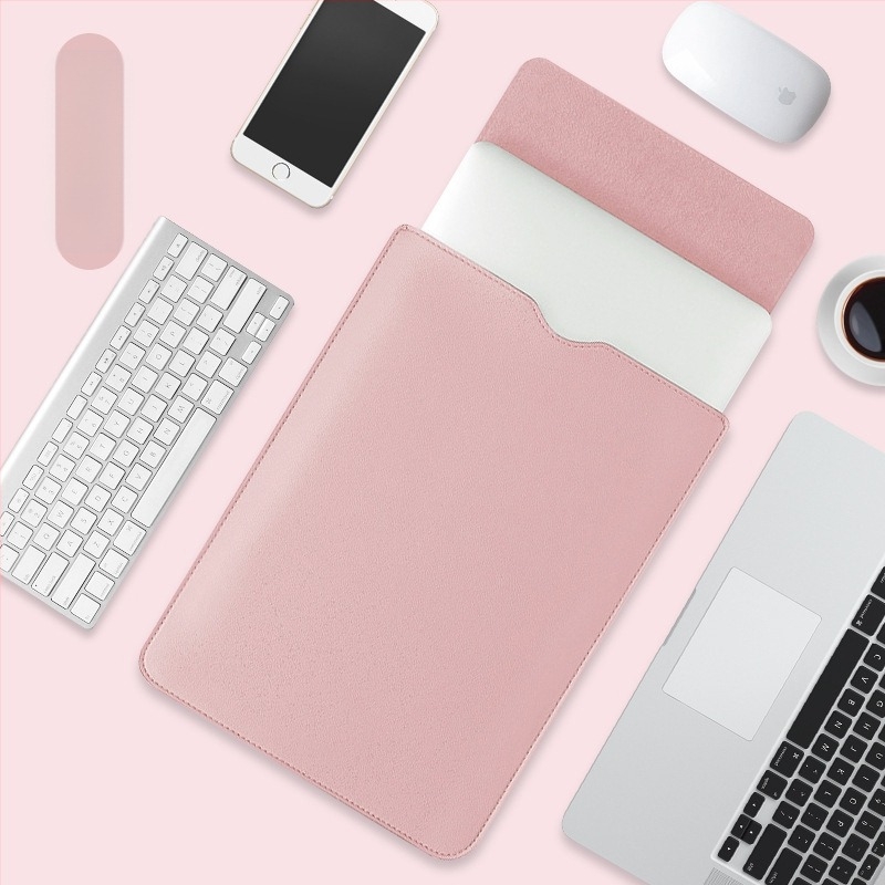Xrt PU bőr belső laptop-táska 16 hüvelykes laptophoz, vízálló és kopásálló, könnyű, egérpadként és tabletatáskaként is használható