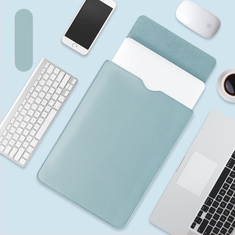 Xrt PU bőr belső laptop-táska 16 hüvelykes laptophoz, vízálló és kopásálló, könnyű, egérpadként és tabletatáskaként is használható