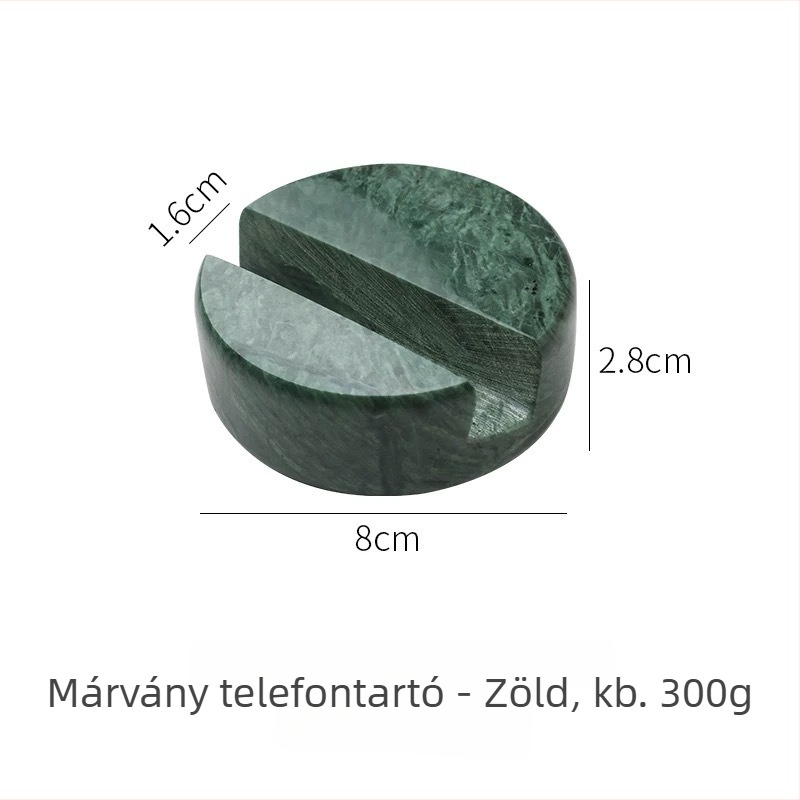 Márvány asztali tartó telefonhoz és tabletához, skandináv minimalist design, univerzális kompatibilitás