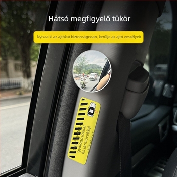 Hátsó ülések megfigyelő tükrök, kör alakú belső és külső segédtükrökkel, autókhoz (taxi használatra)