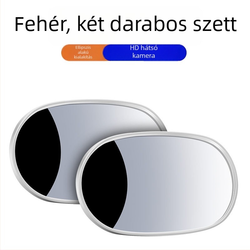 Jingduobao hátsó nézet tükör – kisméretű kör alakú, ultra széles látószög, nagy látómező, holttér-segítő tükör