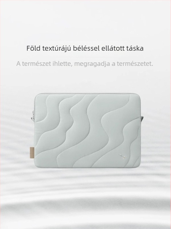 13 hüvelykes laptop- és tablet belső védőtok, vízálló és ütésálló, PU anyag, logó testreszabási opció