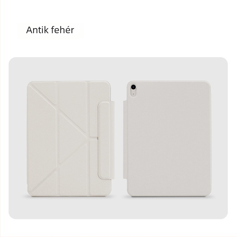 iPad Air védőtok 2024-es modell, 13 hüvelykes, Y-összehajtású, vékony mágneses kétoldalas klipsz, szennyeződésálló szövet