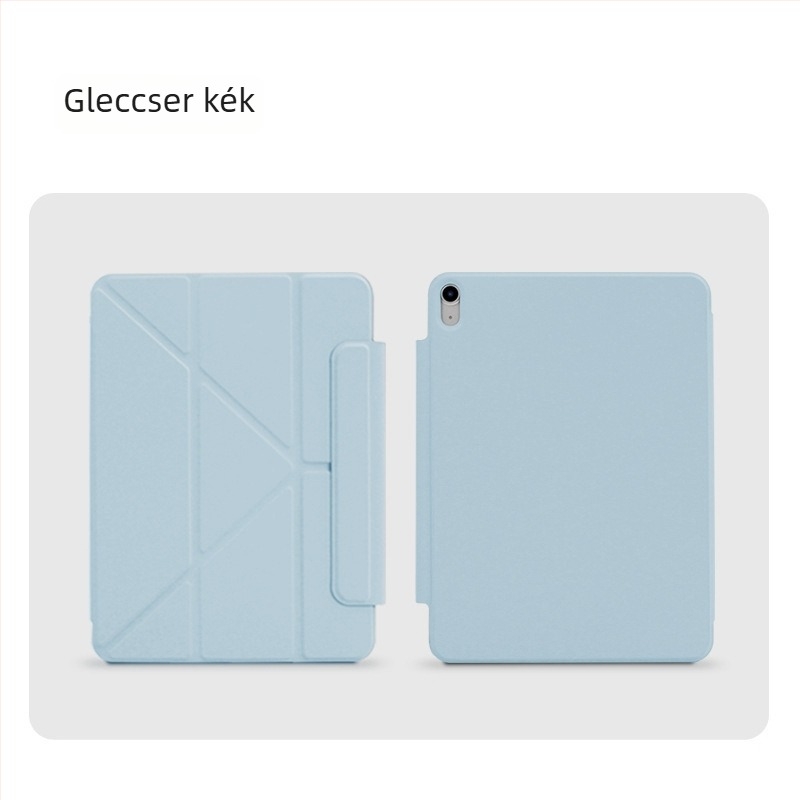 iPad Air védőtok 2024-es modell, 13 hüvelykes, Y-összehajtású, vékony mágneses kétoldalas klipsz, szennyeződésálló szövet