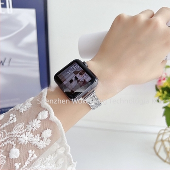 Fém Apple Watch szíj - divatos stílus, kompatibil az Apple Watch-szal