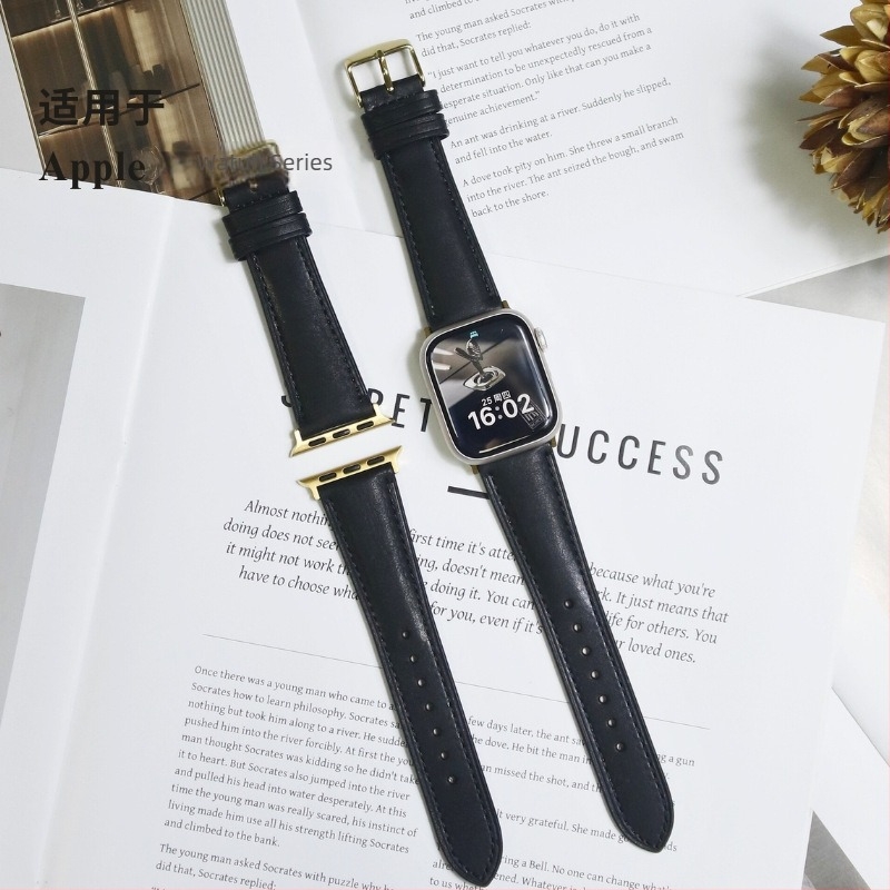 Apple Watch bőrszíj matt retro hatással, személyre szabott