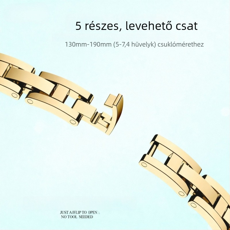 316L rozsdamentes acél karkötő-stílusú szíj Apple Watch Ultra és minden modell számára