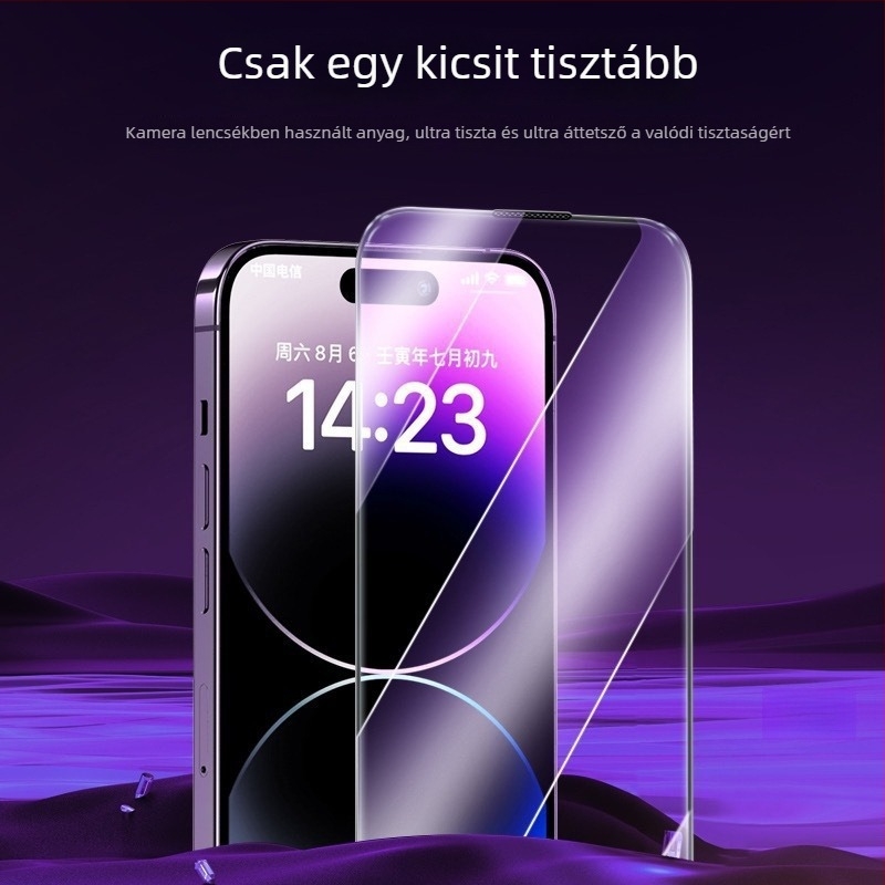 Apple teljes test PET fóliás védő, anti-peep, teljes képernyő