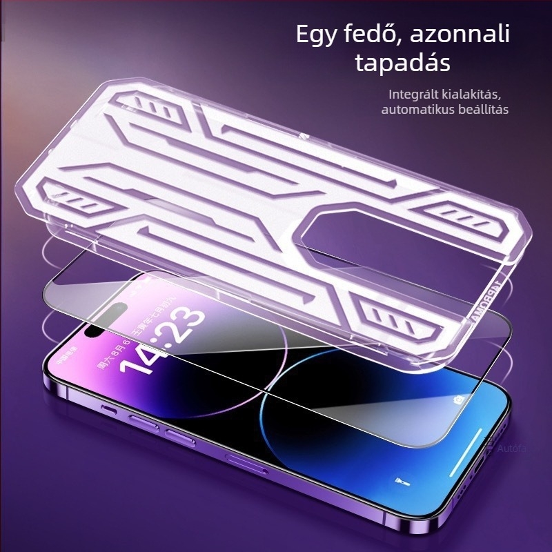 Apple teljes test PET fóliás védő, anti-peep, teljes képernyő