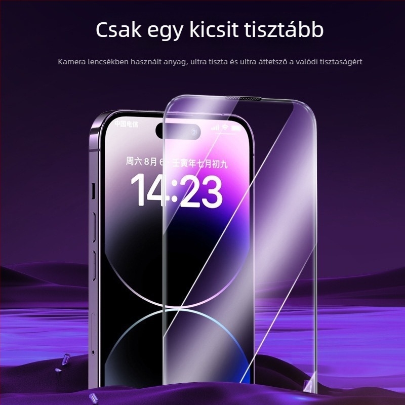 Apple teljes test PET fóliás védő, anti-peep, teljes képernyő