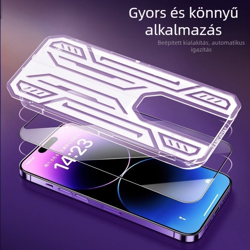 Apple teljes test PET fóliás védő, anti-peep, teljes képernyő